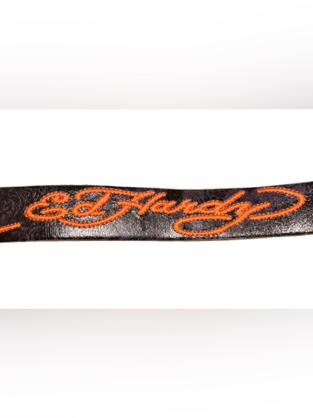 Ed Hardy by Christian Audigier Vintage Y2K Tattoo Belt With Chain (Size L) - EUC - Picture 4 of 10